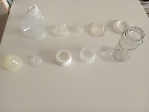 Sacaleche Manual, Mamadera De Vidrio Dispita 0