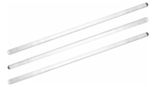 Bastão De Vidro P/ Reagentes 300x10mm Combo C/ 20 Unidades 0