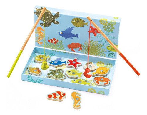Magnetics Fishing Tropic Juego De Pesca Imantada Djeco 0