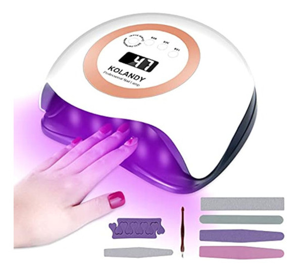 Lámpara De Uñas Led De Gel Uv - Kolandy Secador De Uñas Esma 0
