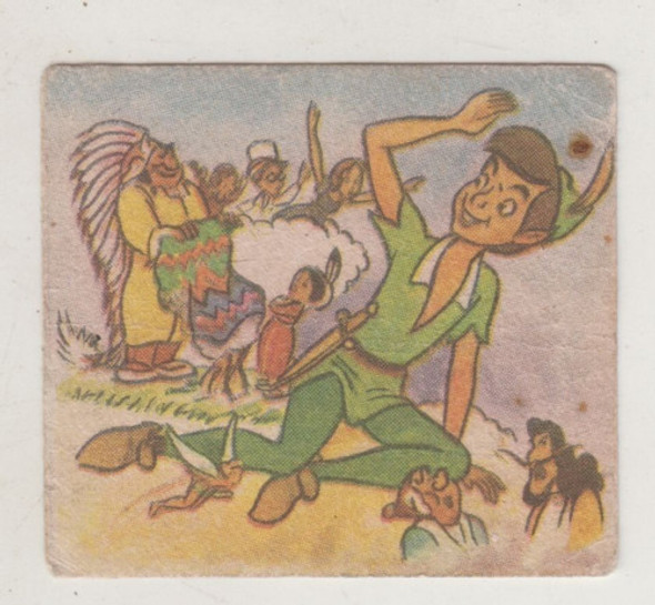 Cine 1954 Tarjeta Walt Disney Peter Pan Unica Album Uruguay 0