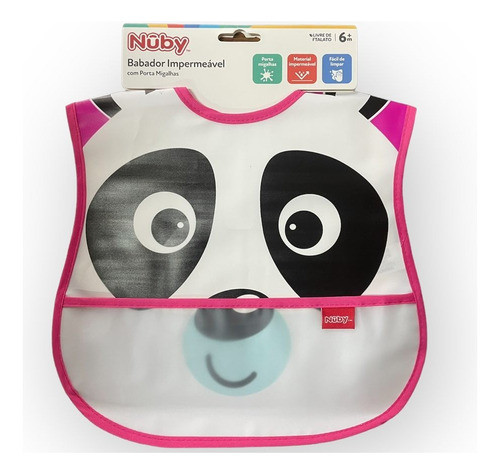 Babero Nuby Impermeable Con Porta Migas 0
