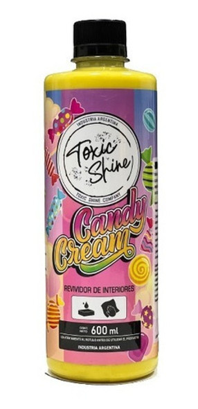 Toxic Shine Candy Cream Trim Acondicionador Interior 600 Cc 0