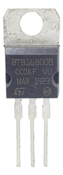 Transistor Triac Btb16-800b Btb16800b 800v 16a 1
