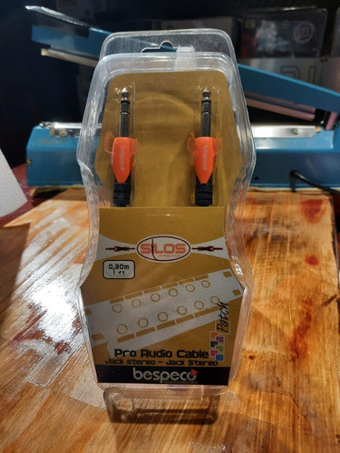 Bespeco Plug Stereo A Plug Stereo 6,3 Cable 30 Cms Slss030 1