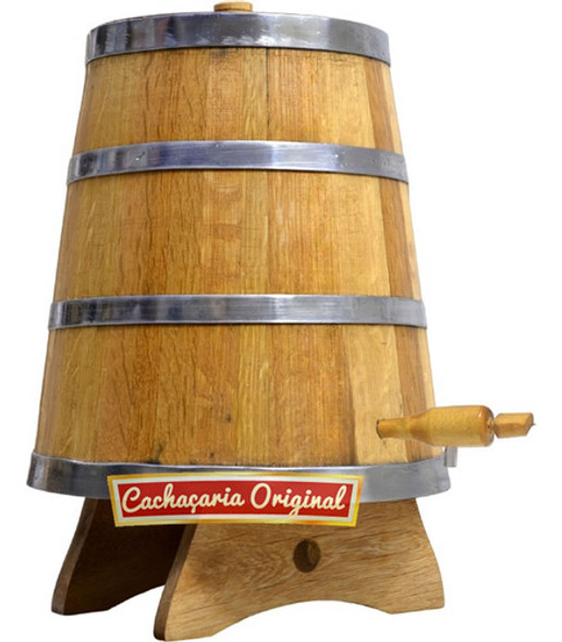 Dorna Pipa Envelhecer Cachaça Vinho Cerejeira 3l Rústica 1