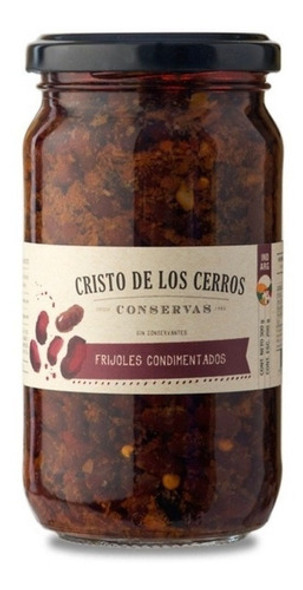 Frijoles Mexicanos Condimentados *300g Cristo 0