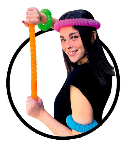 Extend X Tend 3 Tubos Estirables Juguete Didactico Ditoys 1