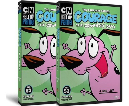 Dvd Coragem O Cão Covarde - 1ª 2ª 3ª 4ª Temporada 0
