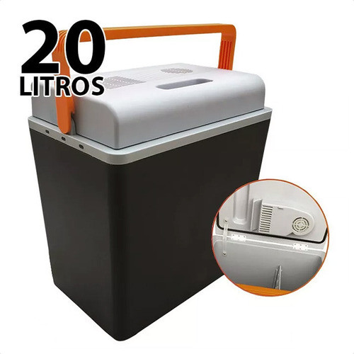 Conservadora Termica Heladera Portatil 12v Auto Calor Frio 0