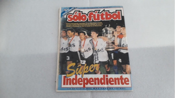 Sólo Fútbol. Independiente Campeón Supercopa 1995 0