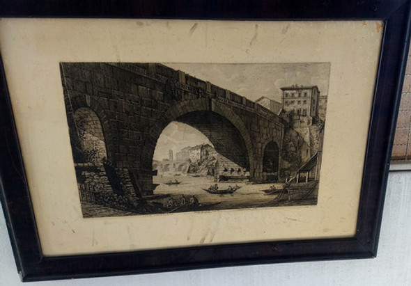 Grabado Europeo Firmado / Aguafuerte / Original. 0 Grabado Europeo Firmado / Aguafuerte / Original. 0