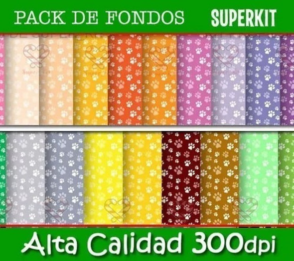 Kit Imprimible Pack De Fondos Perros Huellas 300 Dpi Clipart 1 Kit Imprimible Pack De Fondos Perros Huellas 300 Dpi Clipart 1