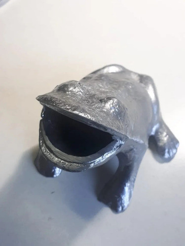 Sapo Y Vieja  En Aluminio Para Juego Del Sapo 1