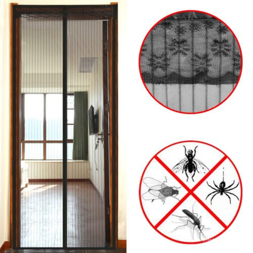 Cucaracha De Malla Pantalla Puerta Magnética Manos Libre Bug 1