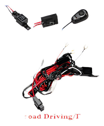Cableado Universal Telar Arnés Kit Led Niebla Luz Barra Fusi 0
