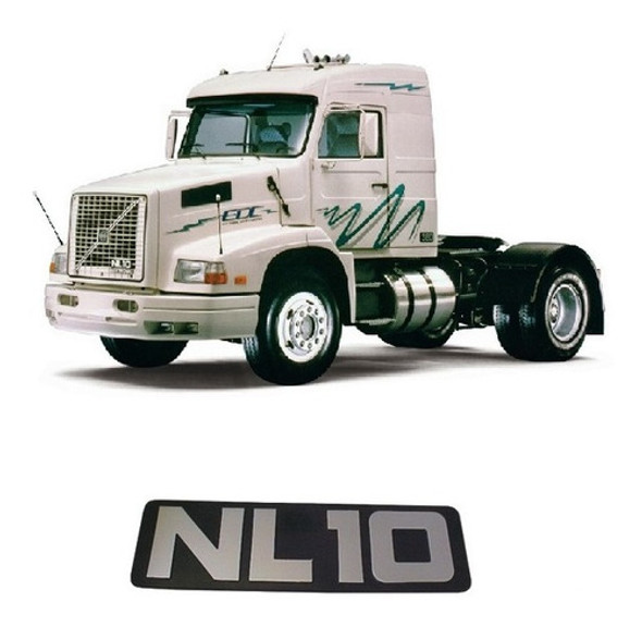 Emblema Da Grade Frontal Do Capo Caminhão Volvo Nl 10 0 Emblema Da Grade Frontal Do Capo Caminhão Volvo Nl 10 0