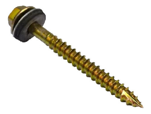 Tornillo Autoperforante Techo | Punta Aguja 14x2  X 500un 0