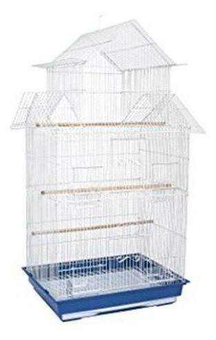 Jaula Doble Techo Alta 47x36cm Da608a G P 0