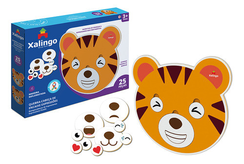 Puzzle Encastre, Expresa Distintas Emociones, Xalingo, En Ca 0