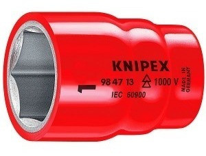 Dado Standard 13mm 6puntas 1000v  Knipex  984713 0