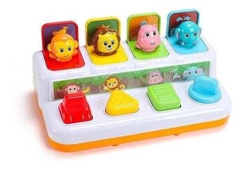 Juego Pop Up Didáctico De Animales Con Sonidos Poppi Baby 1