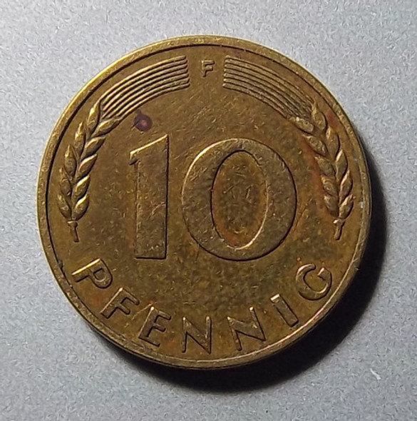 Alemania 10 Pfennig 1949 F Muy Bueno Km 103 0