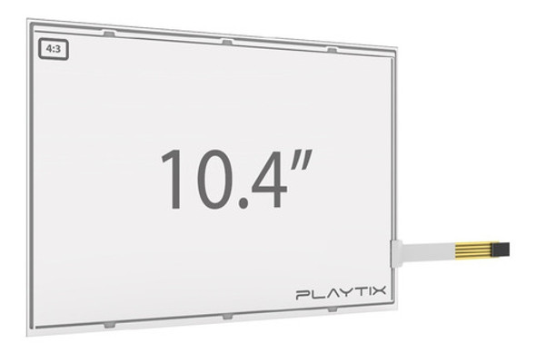 Kit Painel Touch Screen 10.4 Resistivo 4 Vias Usb - Playtix 0