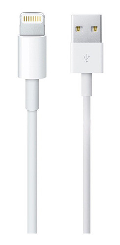 Cable Cargador Datos Original Apple iPhone 5 5s 6 7 Plus 2mt 0
