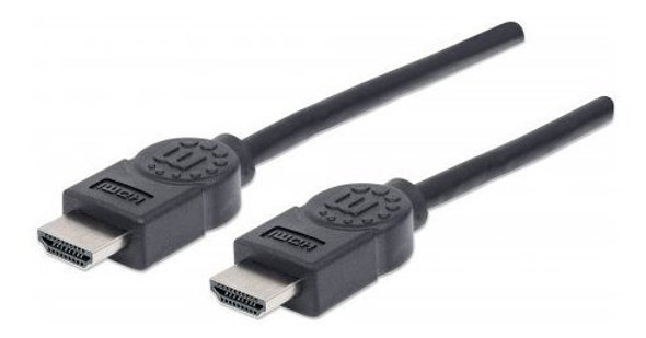 Cable Hdmi Macho Macho 1,8 Mts 4k Blindado Manhattan 0