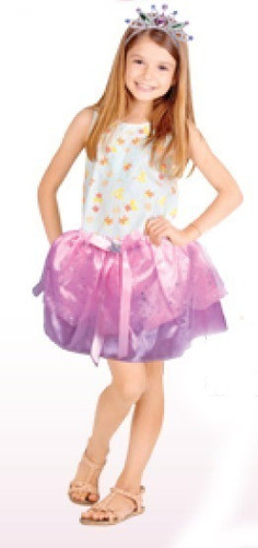 Vestidito Con Varita Duende Azul Imagina Sueña 6667 Fibro 0