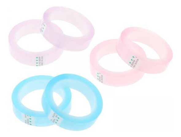 3 X 2-4 Pacotes De 6 Unidades De Fita Adesiva De 3 Peças 0