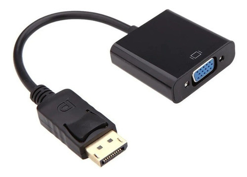 Adaptador Displayport Vga Neastore Negro 10cm 0