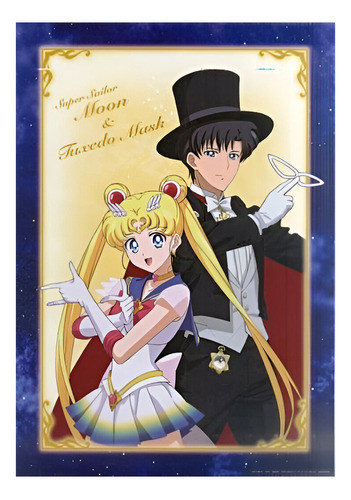 Poster Sailor Moon Eternal Sailor Moon Y Tuxedo Mask A3 0