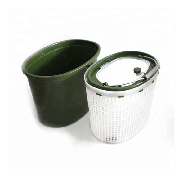 Balde Porta Carnada Surfish 2en1 De 5 Litros Pesca Mojarras 0