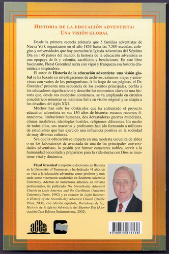 Libro Historia De La Educación Adventista De F. Greeleaf 1