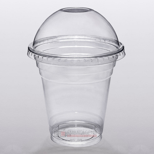 Copo Bolha Pet 380ml Pote Salada De Frutas Sem Furo 100 Unid 0