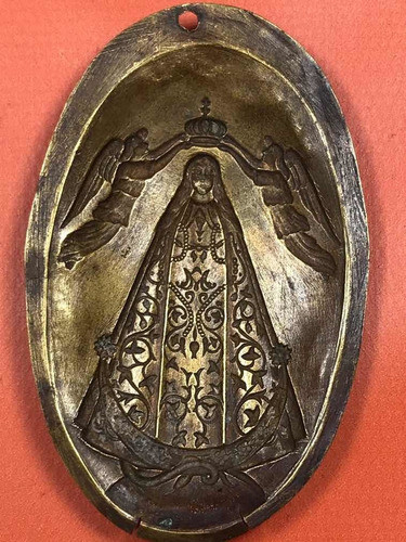 Medalla Religiosa Antigua Virgen Maria # 846 1