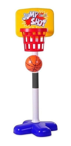 Aro De Basquet Jump Shot 97 Cm Rondi Pie Y Pelota Lloretoys 0
