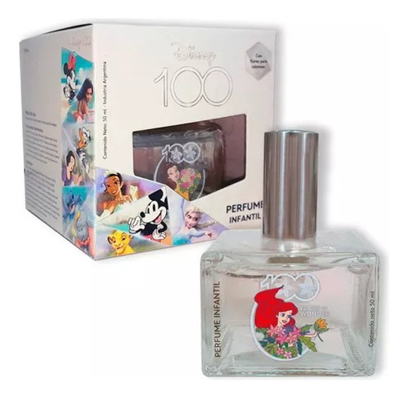 Perfume Infantil Disney 100 50ml 0 Perfume Infantil Disney 100 50ml 0