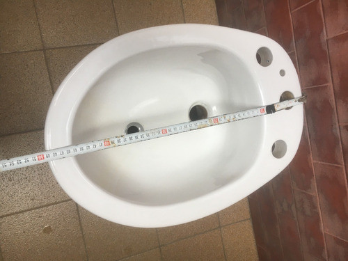 Bidet De Loza Blanco, 3 Agujeros - 1