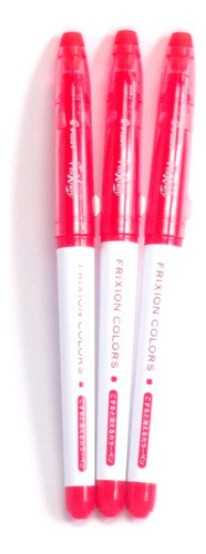 Pilot Frixion Colors Erasable Marker Red, 3 Boligrafos Po... 0