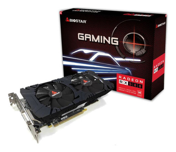Tarjeta Video Biostar Rx580 2048sp 8gb Ddr5 0