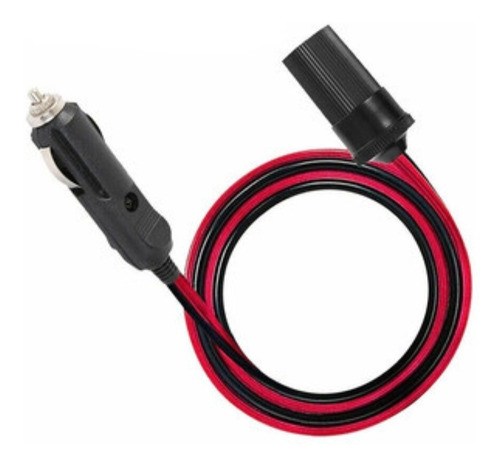 Cabo Extensor Plug Macho E Femea Acendedor 12v/24v 3 Metros 0
