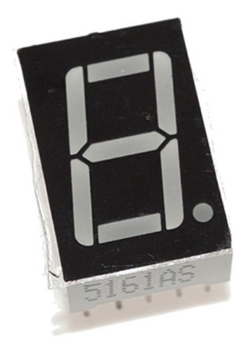 Display Led 7 Segmentos  Ánodo Común 0.56 4 Unidades Emakers 1