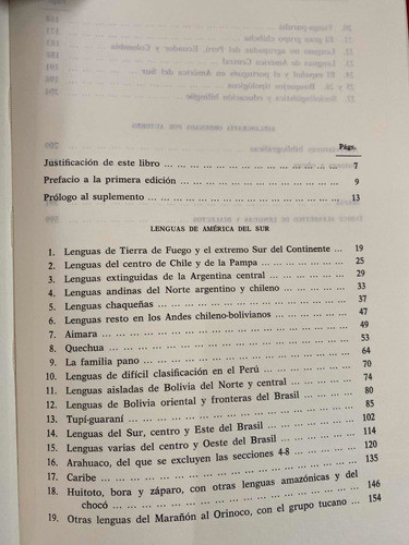 Catálogo De Las Lenguas De América Del Sur 1