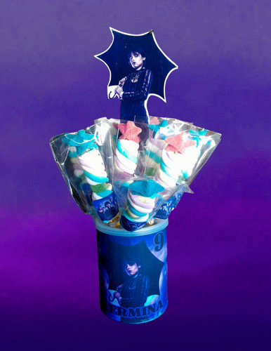 Super Promo X 10 Mesa Dulce Candy Bar Merlina Personalizada! 1