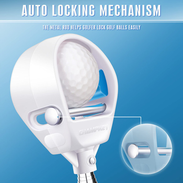 Recuperador De Pelotas De Golf Chmapkey Extensible 2.70m 1 Recuperador De Pelotas De Golf Chmapkey Extensible 2.70m 1