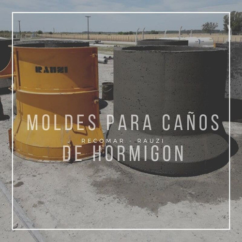Moldes Caños De Hormigon Con Y Sin Armadura - Usd Billete 0