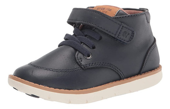 Stride Rite Boys Srt Quinn Sneaker, Navy , 6 Wide Infant 0 Stride Rite Boys Srt Quinn Sneaker, Navy , 6 Wide Infant 0